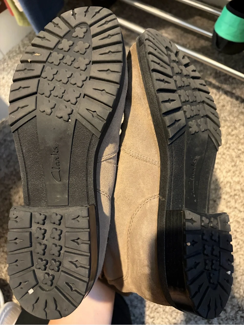 Clark’s Brown Suede Winter Boots